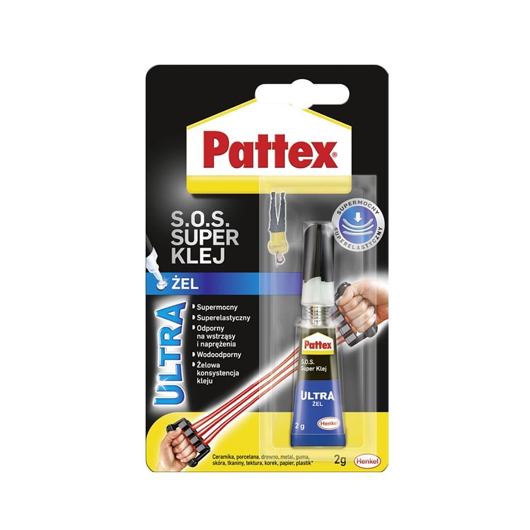 Клей супер гель  PATTEX міні тріо 3шт*1г