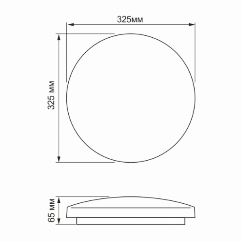 LED світильник Titanum  Орбіта 24 W 5000K 220V (TLCL-245ОR) — фото 2