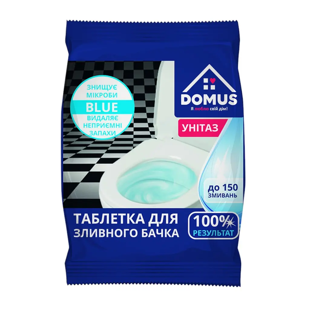 Domus таблетка д/бачка Blue 50г
