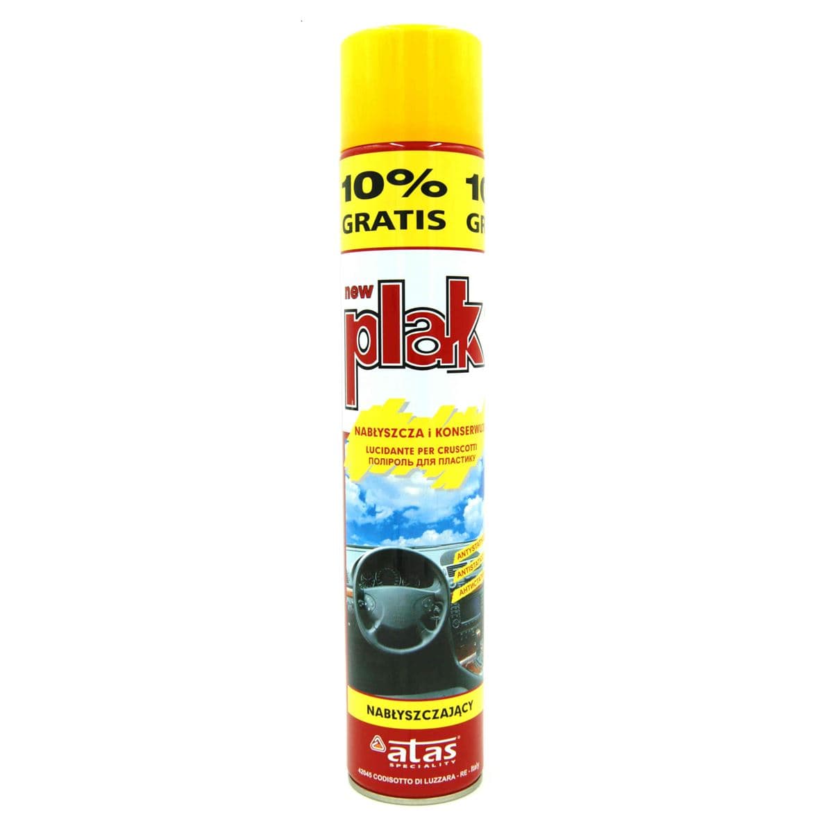 Поліроль для панелі приладів Гранат 750мл Atas Plk spray