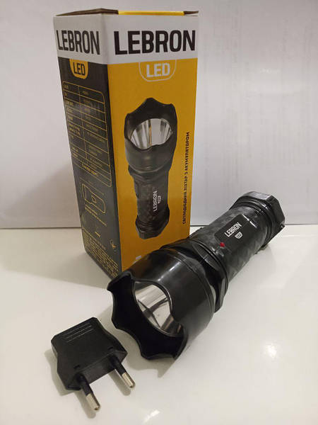 Ліхтар ручний акумуляторний Lebron 1W 250mAh L-HL-12 — фото 4