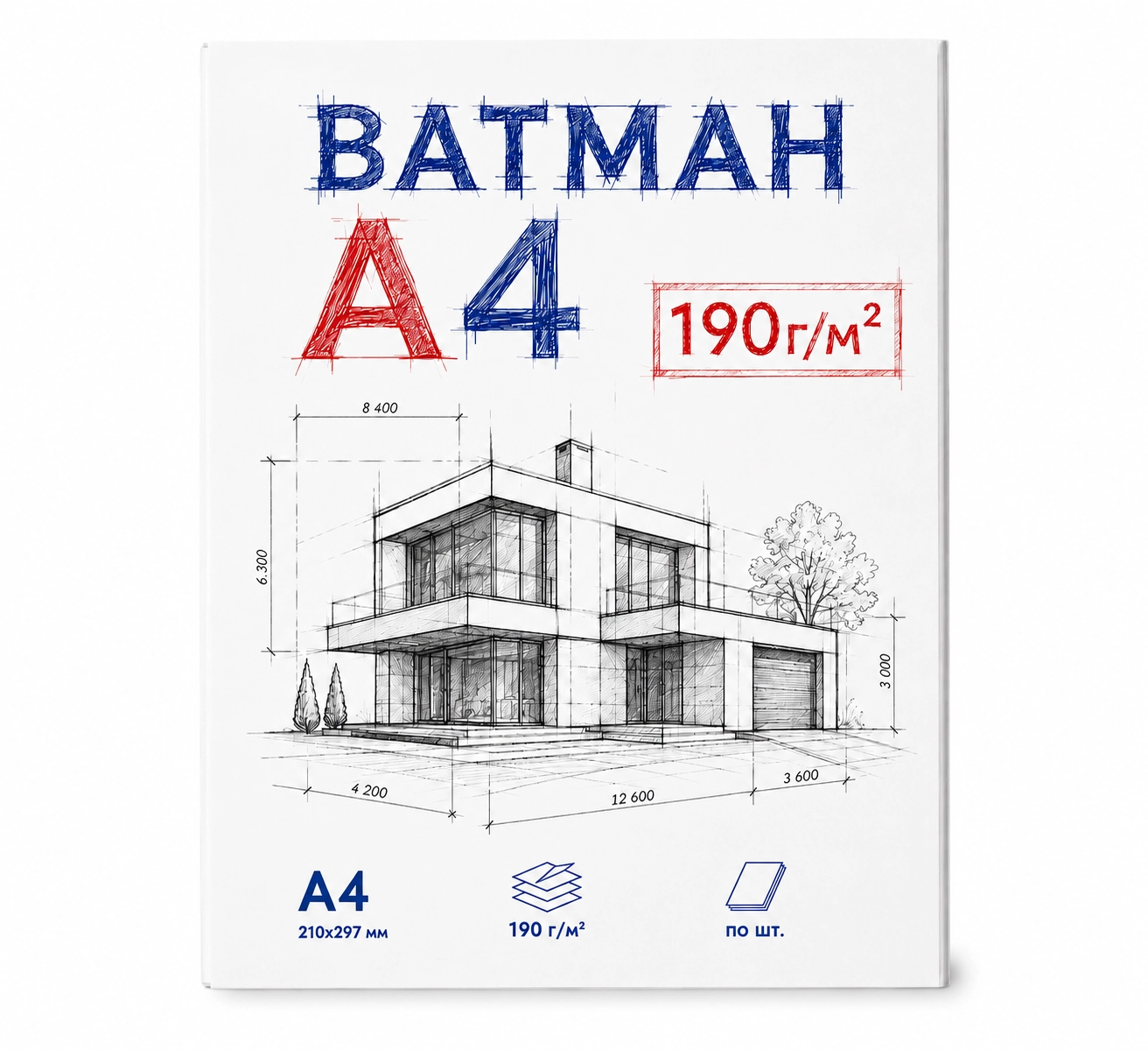 Ватман білий А3 170г/м