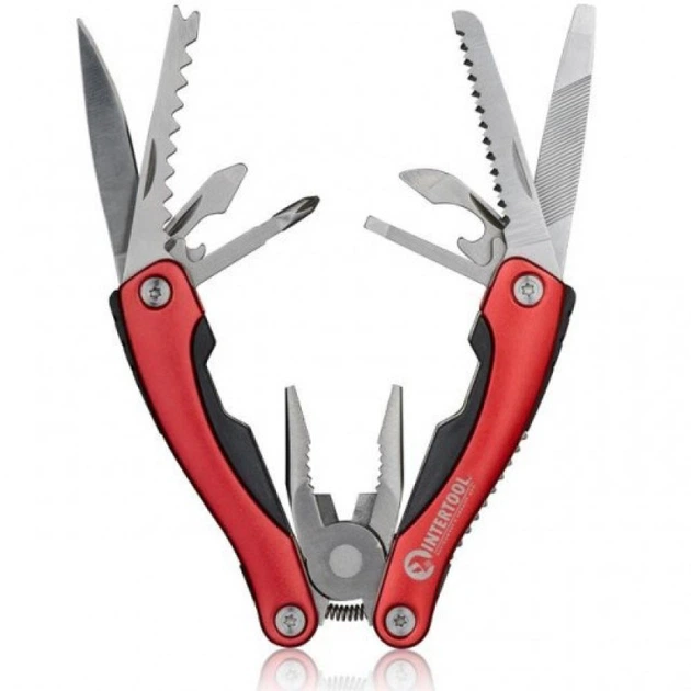 Мультиінструмент Intertool HT-0541 12в1 з чохлом