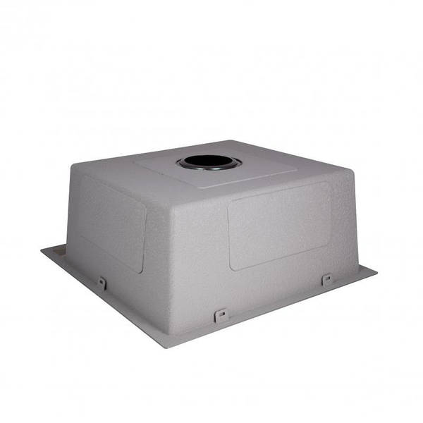 Мийка для кухні інтегрована Handmade H5050b, Brushed Black PVD, 3,0/1,0 мм Lidz — фото 4