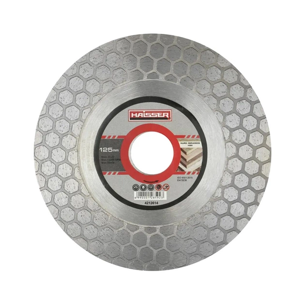 Диск алмазний Hurd Ceramics H25 125x1,6x25x22,23 Haisser 4212614