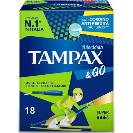 Tampax тампони Super Duo18шт — фото 2