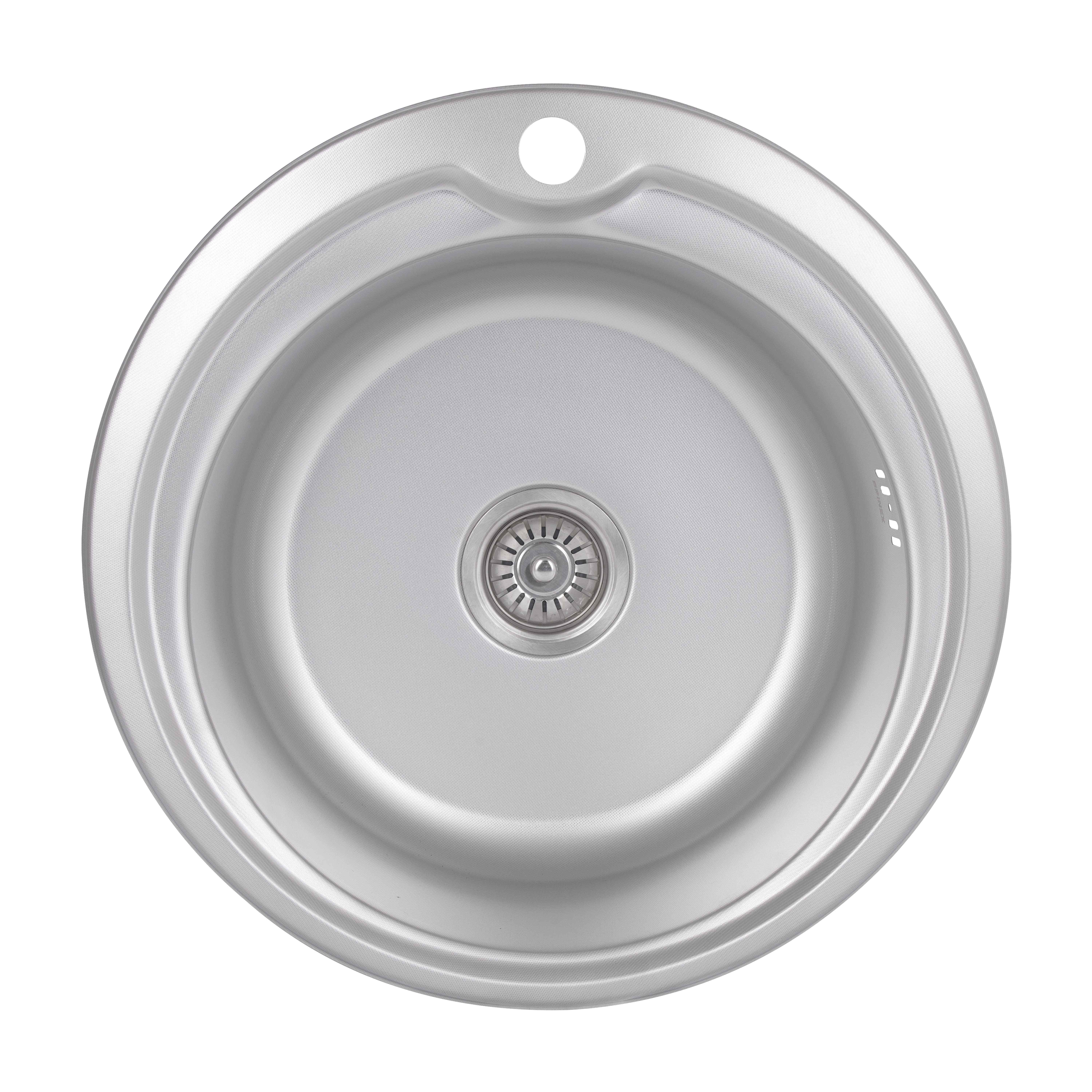 Мийка для кухні 51-D Micro Decor (0.8 mm) Lidz/Brinex