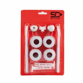 Комплект на радіатор SD Plus 1"х3/4 з кріпленням
