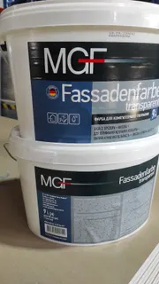 Фарба MGF фасадна transparent 9л