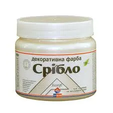 Фарба Ірком акрилова срібло 400гр