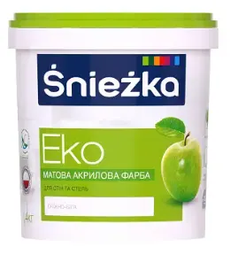 Фарба В\Е Sniezka Eko 1,4 кг (1 л)