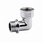 Коліно хром/мат SD Forte ВЗ 1/2''