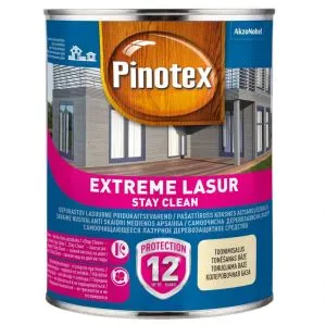 Фарба Pinotex Extreme Lazur білий (сніг) 1л
