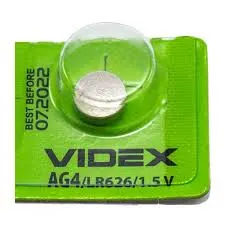 Батарейка Videx AG4/10bl