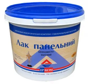 Лак Ірком ІР-11 панельний шовковисто-матовий 1л