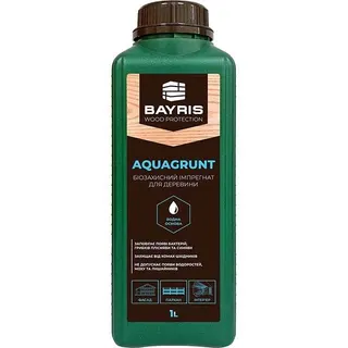 Біозахист імпергнат для дереевини AQUAGRUNT BAYRIS 1л