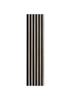 Панель WoodLine WL 2700*300 чорний/дуб сонома (0,81м2)