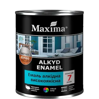 Емаль Maxima 2,3 кг яскраво-зелена