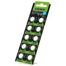 Батарейка Videx AG10 LR1130
