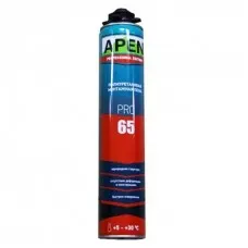 Піна монтажна APEN профес. PRO 65 зима /-10-+30/ 860мл/1008гр