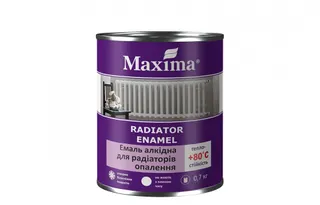 Емаль Maxima для радіаторів 0,7 кг
