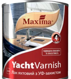 Лак Maxima 2,5 л яхтний глянцевий