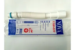 Гофра Nova з гайкою 1 1/4" L=800mm вихід 40*50 мм