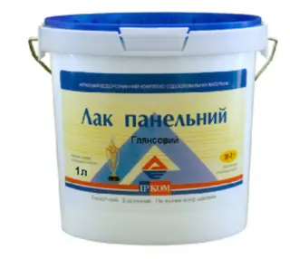 Лак Ірком ІР-11 панельний глянцевий прозорий 1л