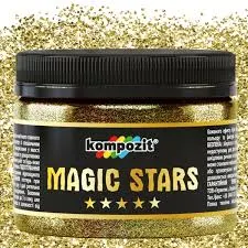 Гліттер Magic stars золото  60 гр
