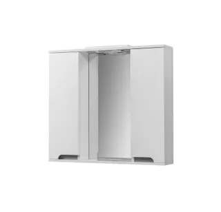 Дзеркало з шафкою VanMebles Verona white 80 (2 шафки)