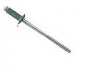 Заклепки 50 шт 4*10  Ral 6020  Blind riverts хакі