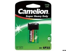 Батарейка Camelion 6F22 крона