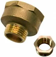 Перехід латунний ВЗ 1*3/4''