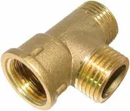 Трійник латунний ВЗЗ 1/2''