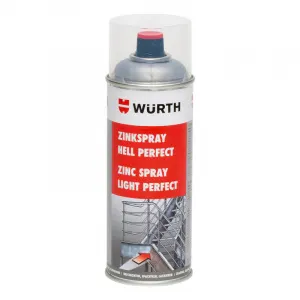 Спрей цинк світл/для захисту мет поверхонь 400г Wurth