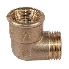 Коліно латунне ВЗ 1/2" (під прокладку)