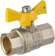 Кран кульовий газовий SD ВВ 1/2'' метелик
