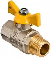 Кран кульовий газовий SD ЗВ 3/4''  метелик
