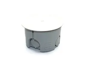 Коробка монтажна d70 з кришкою мала