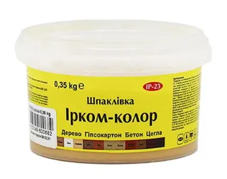 Шпаклівка Ірком 0,35 кг горіх