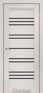 DARUMI Двері VERSAL 800*2000, Дуб ольс, скло чорне