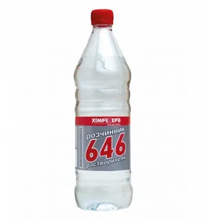 Розчинник  Р-646 без прекусорів (1л) 650г  Хімрезерв