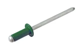 Заклепки 50 шт 4*10  Ral 6005  Blind riverts зелені