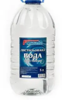 Дистильована вода VITOL, "Бідистилят" 5л