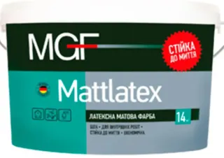 Фарба MGF в/е Mattlatex латексна матова внутр. 7 кг (5л)