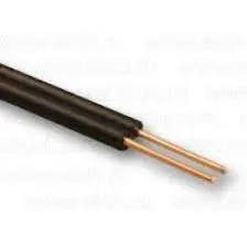 Провід ПРППМ 2*0,8 Одескабель чорний телефонний