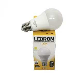 Світлодіодна лампа Lebron L-A60, 15W, Е27, 6500K, 1500Lm