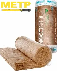 Мінеральна вата Knauf Naturoll M 2*50*1220*9100мм (21.84 кв м/рулон)