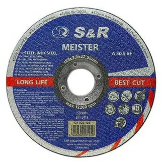 Круг по металу S&R 125/1,2/22,2  Meister