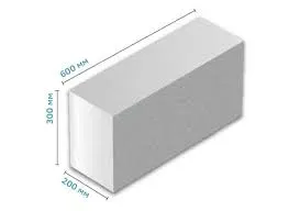 Газобетонні блоки Ю-ТОН D400 20*30*60 (1,728 м³/уп.48 шт) УПАКОВКА